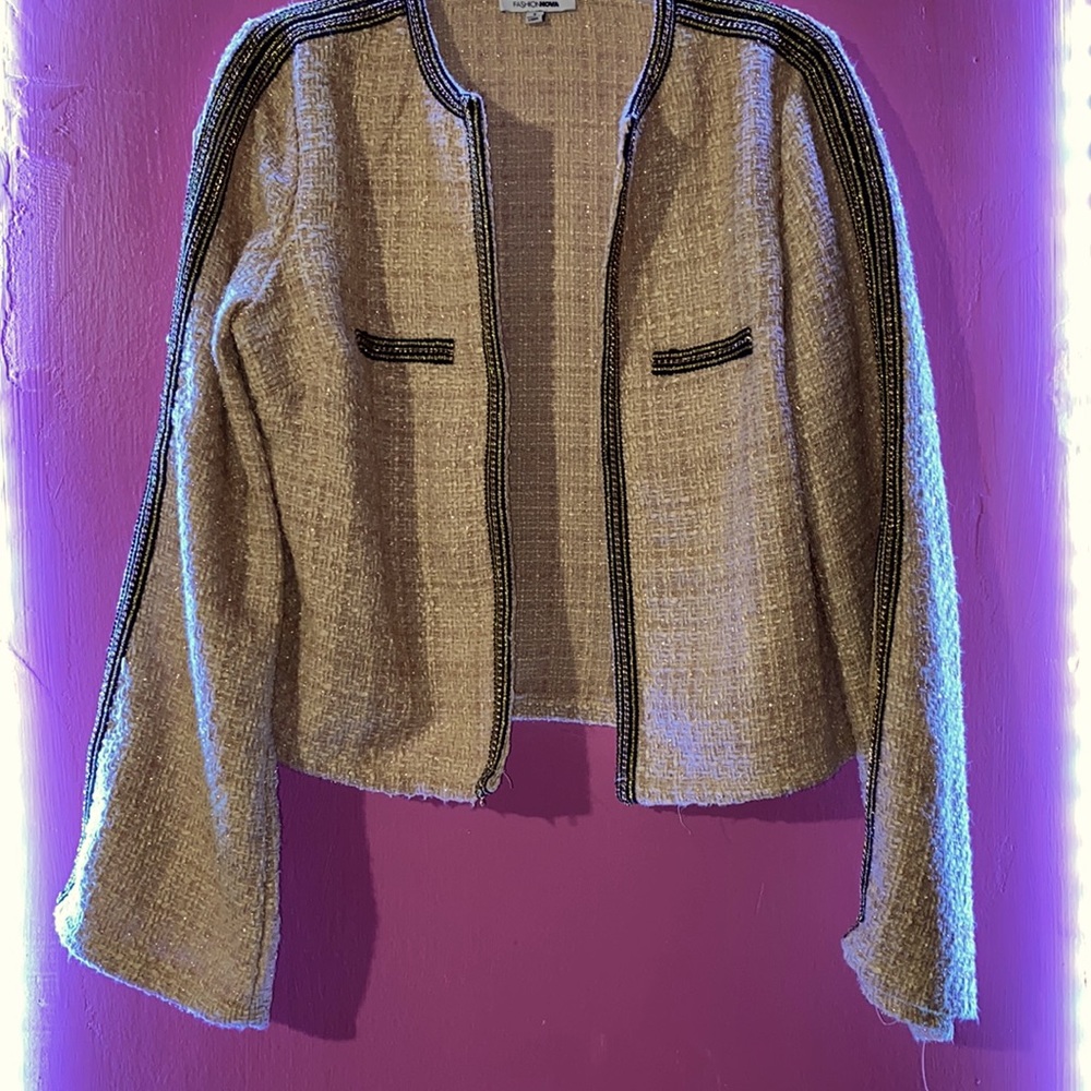 Money Maker Jacket - Nude
